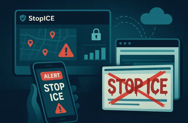 ICE Reporting Platform StopICE Hacked to Send False Alerts, Insider Access Suspected
