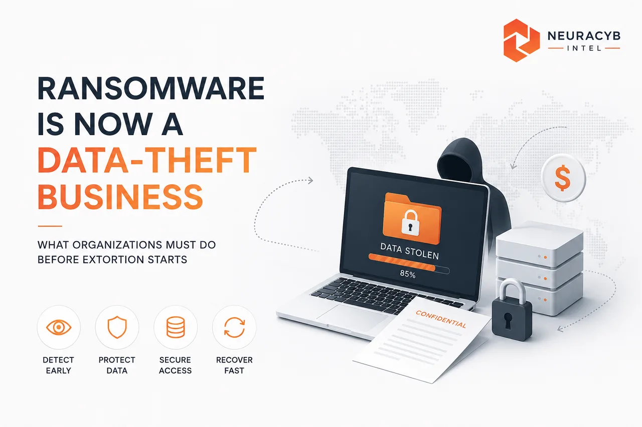 Ransomware Is Now a Data-Theft Business: What Organizations Must Do Before Extortion Starts
